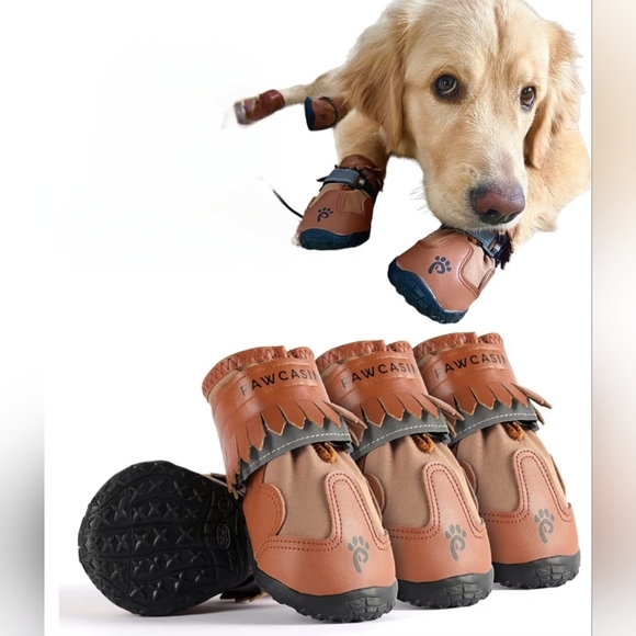 Pawcasins Dog Booties #600 - Picture 1 of 9